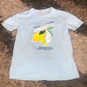 Girls small reversible lemon sequin Guess T-shirt good cond